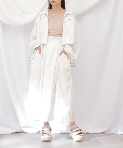 JILL by JILL STUART(ジルバイジルスチュアート)の「◇ナイロンハイウエストフレアスカート(スカート・レディース・ネイビー/ホワイト・SMALL/MEDIUM)」の15枚目の写真