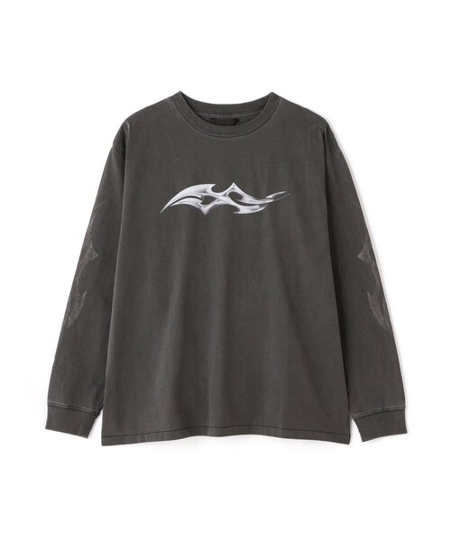 WHITELAND(ホワイトランド)の「WHITELAND/ホワイトランド/TRIBAL LONGSLEEVE/ロンT(Tシャツ/カットソー・メンズ・ブラック・F)」の12枚目の写真