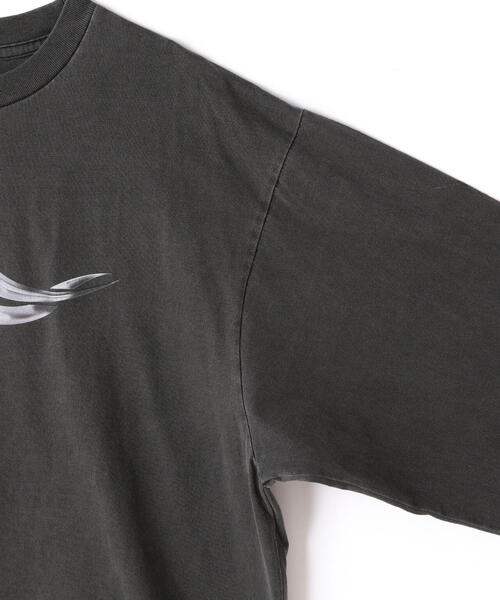 WHITELAND(ホワイトランド)の「WHITELAND/ホワイトランド/TRIBAL LONGSLEEVE/ロンT(Tシャツ/カットソー・メンズ・ブラック・F)」の7枚目の写真