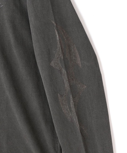 WHITELAND(ホワイトランド)の「WHITELAND/ホワイトランド/TRIBAL LONGSLEEVE/ロンT(Tシャツ/カットソー・メンズ・ブラック・F)」の8枚目の写真