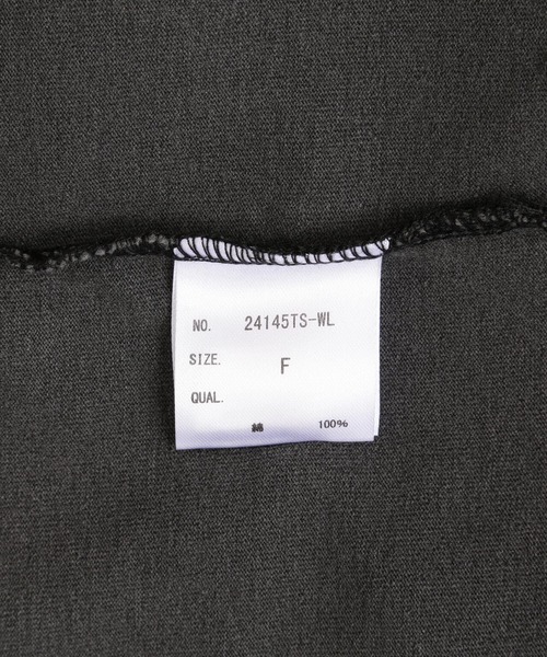 WHITELAND(ホワイトランド)の「WHITELAND/ホワイトランド/TRIBAL LONGSLEEVE/ロンT(Tシャツ/カットソー・メンズ・ブラック・F)」の13枚目の写真