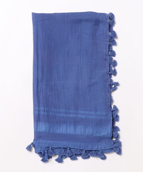 チャイハネ（チャイハネ）の「【チャイハネ】ローランタッセルストール（ストール/ショール・レディース・ナチュラル/ブルー/ピンク/ブラウン・FREE）」の13枚目の写真