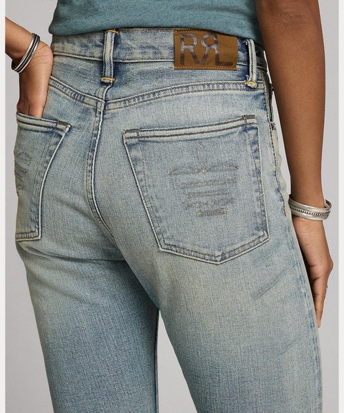 RRL(ダブル アール エル)の「ヴィンテージ ブーツ カムデン ジーンズ(デニムパンツ・レディース・ブルー・27/26/25/24/28/29)」の10枚目の写真