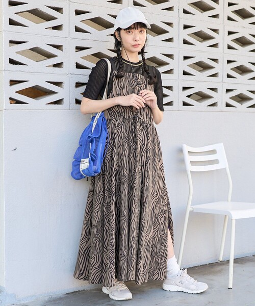 サウザンドマイル&FREAK'S STORE ドロスト羽織ワンピース新品未使用品 FREAK'S STORE ワンピース THOUSAND MILE × STORE/サウザンド