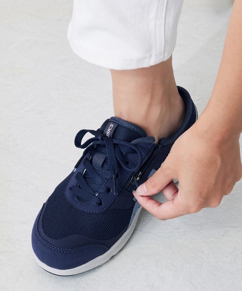 ASICS WALKING（アシックスウォーキング）の「HADASHIWALKER ハダシウォーカー レディース 3E相当（スニーカー・レディース・Navy・22.5cm/23.0cm/23.5cm/24.0cm/24.5cm/25.0cm/22.0cm）」の6枚目の写真