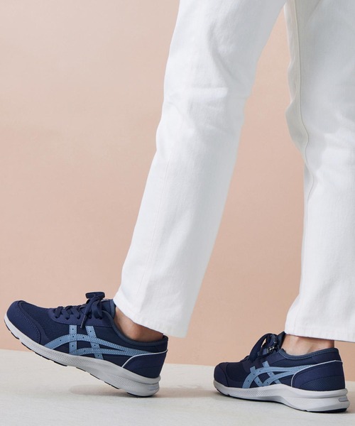 ASICS WALKING（アシックスウォーキング）の「HADASHIWALKER ハダシウォーカー レディース 3E相当（スニーカー・レディース・Navy・22.5cm/23.0cm/23.5cm/24.0cm/24.5cm/25.0cm/22.0cm）」の4枚目の写真
