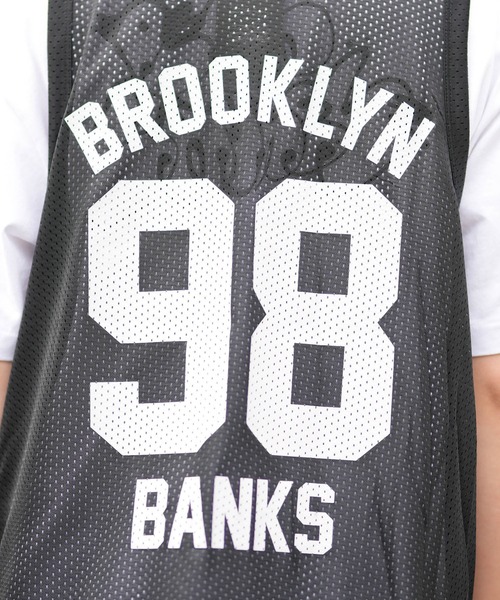 ムラサキスポーツ（ムラサキスポーツ）の「【ムラサキスポーツ限定】DEAR LAUREL/ディアローレル タンクトップ メッシュ ユニセックス D24S2145（タンクトップ・メンズ・ホワイト/ブラック・L/M）」の15枚目の写真