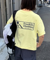 Franklin Climbing(�t�����N�����N���C�~���O)�́yFranklin Climbing�z�O���t�B�b�N�o�b�N���S����Tee(T�V���c/�J�b�g�\�[)