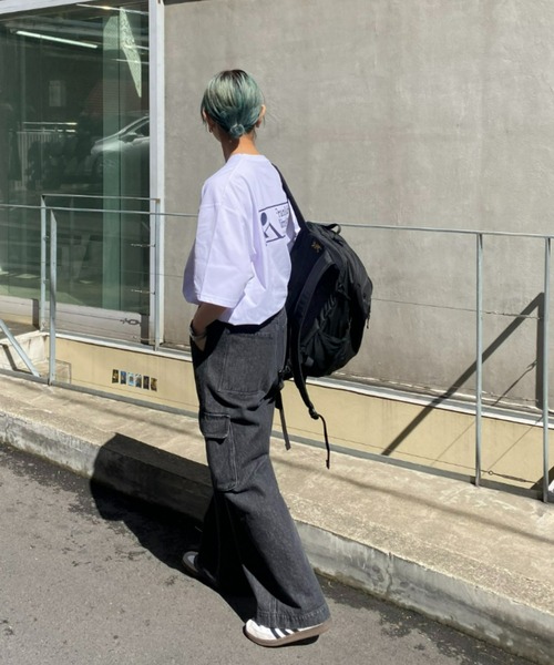 Franklin Climbing（フランクリンクライミング）の「【Franklin Climbing】グラフィックバックロゴ半袖Tee（Tシャツ/カットソー・メンズ・ホワイト/ブラック/グレー/レッド・MEDIUM/LARGE/X-LARGE）」の11枚目の写真