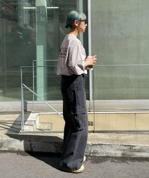 Franklin Climbing（フランクリンクライミング）の「【Franklin Climbing】グラフィックバックロゴ半袖Tee（Tシャツ/カットソー・メンズ・ホワイト/ブラック/グレー/レッド/ピンク/イエロー・MEDIUM/LARGE/X-LARGE）」の20枚目の写真