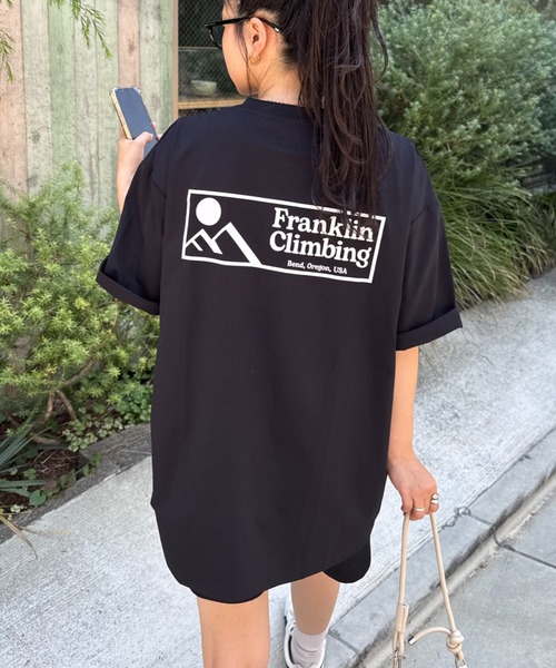 セール】【Franklin Climbing】グラフィックバックロゴ半袖Tee（T