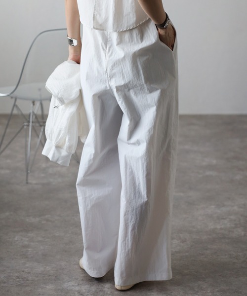 Bonjour Sagan(ボンジュールサガン)の「ビスチェ風サロペット(サロペット/オーバーオール・レディース・オフホワイト/ダークネイビー/ベージュ・FREE)」の11枚目の写真