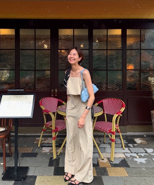 セール】ビスチェ風サロペット（サロペット/オーバーオール）｜Bonjour