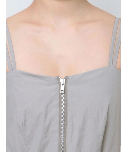 GYDA（ジェイダ）の「フロントZIPパラシュートロンパース（つなぎ