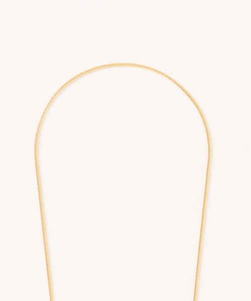 LOWRYS FARM(ローリーズファーム)の「ループタイネックレス 111654(ネックレス・レディース・グレー/ベージュ/グレー系その他・FREE)」の8枚目の写真