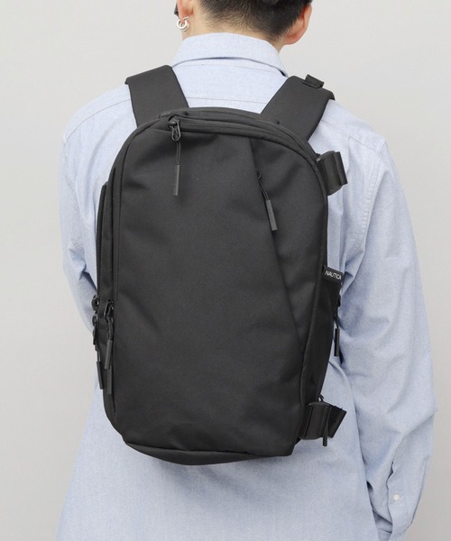 CORDURAポリエステル マグネットバックル ビジネスリュック 多収納 A4