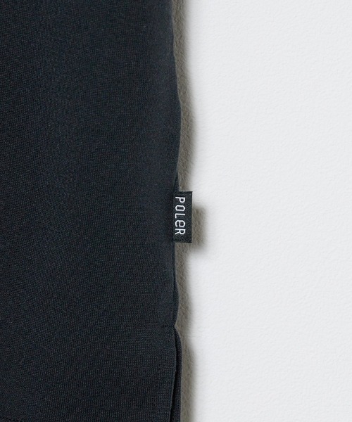 POLeR(ポーラー)の「POLeR/ポーラー VORTEX POLYESTER TEE Tシャツ(Tシャツ/カットソー・メンズ・ホワイト/ブラック・M/L/XL)」の3枚目の写真