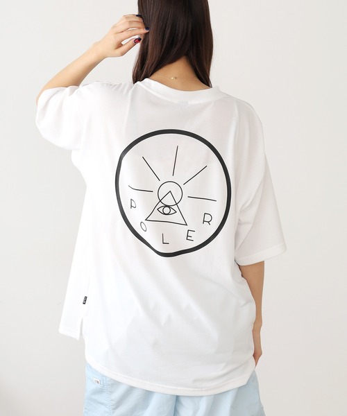 POLeR(ポーラー)の「POLeR/ポーラー VORTEX POLYESTER TEE Tシャツ(Tシャツ/カットソー・メンズ・ホワイト/ブラック・M/L/XL)」の10枚目の写真