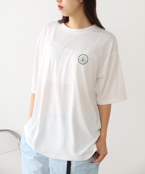 POLeR(ポーラー)の「POLeR/ポーラー VORTEX POLYESTER TEE Tシャツ(Tシャツ/カットソー・メンズ・ホワイト/ブラック・M/L/XL)」の9枚目の写真
