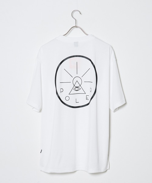 POLeR(ポーラー)の「POLeR/ポーラー VORTEX POLYESTER TEE Tシャツ(Tシャツ/カットソー・メンズ・ホワイト/ブラック・M/L/XL)」の7枚目の写真