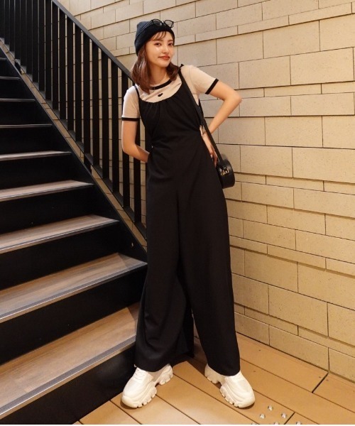 rienda（リエンダ）の「RDロゴTシャツ 春服（Tシャツ/カットソー・レディース・ホワイト/ブラック/パープル/ベージュ・FREE）」の11枚目の写真