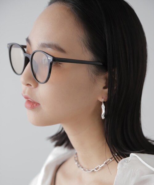 FREE'S MART（フリーズマート）の「サングラス7（サングラス・レディース・ブラック/ベージュ・ﾌﾘ-）」の3枚目の写真