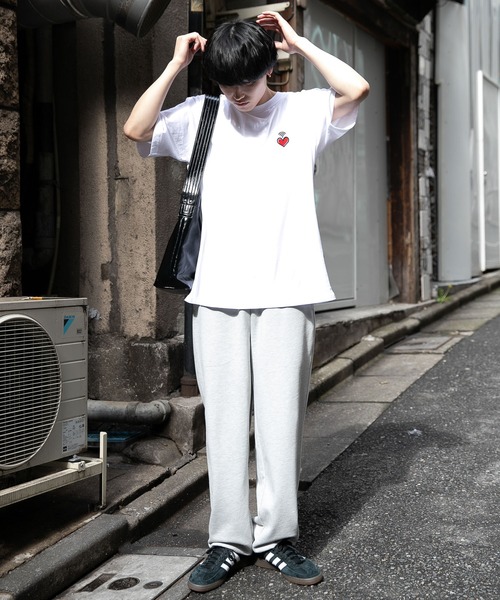 【UNISEX】WANGGWAN／Heart WiFi T 2115037（Tシャツ/カットソー）｜WANGGWAN（ワングァン）