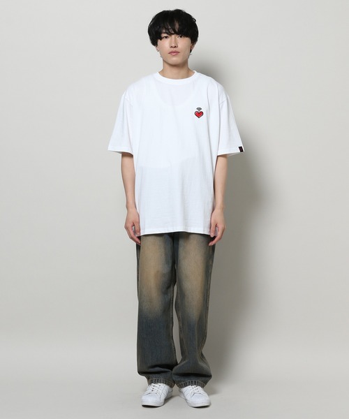 【UNISEX】WANGGWAN／Heart WiFi T 2115037（Tシャツ/カットソー）｜WANGGWAN（ワングァン）