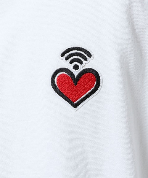 【UNISEX】WANGGWAN／Heart WiFi T 2115037（Tシャツ/カットソー）｜WANGGWAN（ワングァン）
