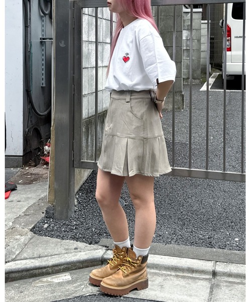 【UNISEX】WANGGWAN／Heart WiFi T 2115037（Tシャツ/カットソー）｜WANGGWAN（ワングァン）