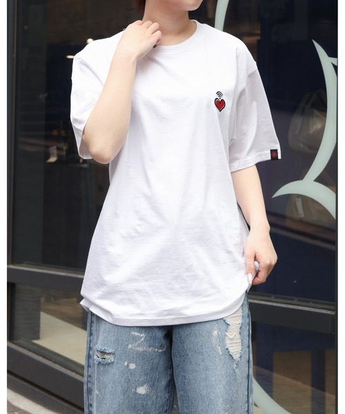 【UNISEX】WANGGWAN／Heart WiFi T 2115037（Tシャツ/カットソー）｜WANGGWAN（ワングァン）