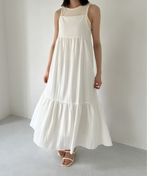 【ZOZOTOWN限定】ストライプキャミソールワンピース