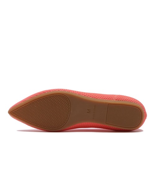 ABC-MART(エービーシーマート)の「ABC SELECT エービーシーセレクト COCOCEE(心地いい)ニットパンプス W5042 SALMON(パンプス・レディース・ピンク・SMALL/MEDIUM/LARGE/X-LARGE)」の5枚目の写真