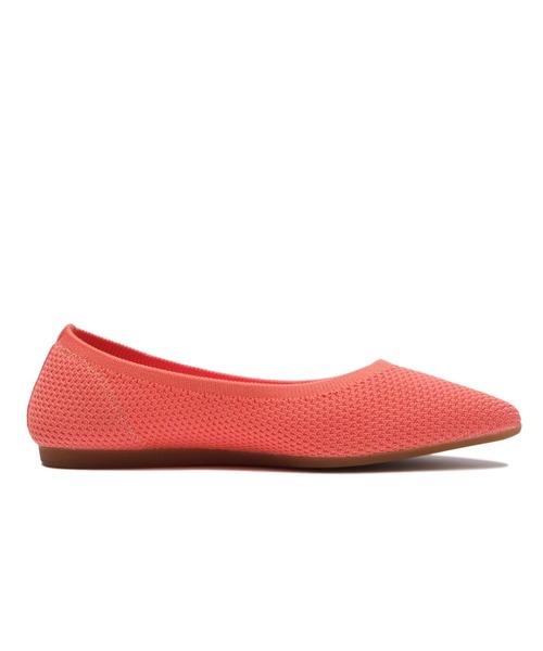 ABC-MART(エービーシーマート)の「ABC SELECT エービーシーセレクト COCOCEE(心地いい)ニットパンプス W5042 SALMON(パンプス・レディース・ピンク・SMALL/MEDIUM/LARGE/X-LARGE)」の6枚目の写真