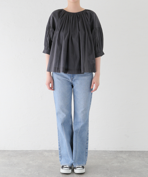 merlette（マーレット）の「【MERLETTE/マーレット】ZENITH 3910700015（シャツ/ブラウス・レディース・パープル・X-SMALL/SMALL）」の3枚目の写真