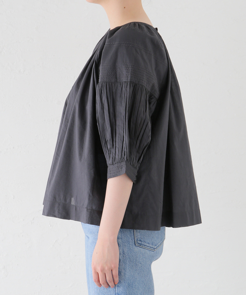 merlette（マーレット）の「【MERLETTE/マーレット】ZENITH 3910700015（シャツ/ブラウス・レディース・パープル・X-SMALL/SMALL）」の5枚目の写真