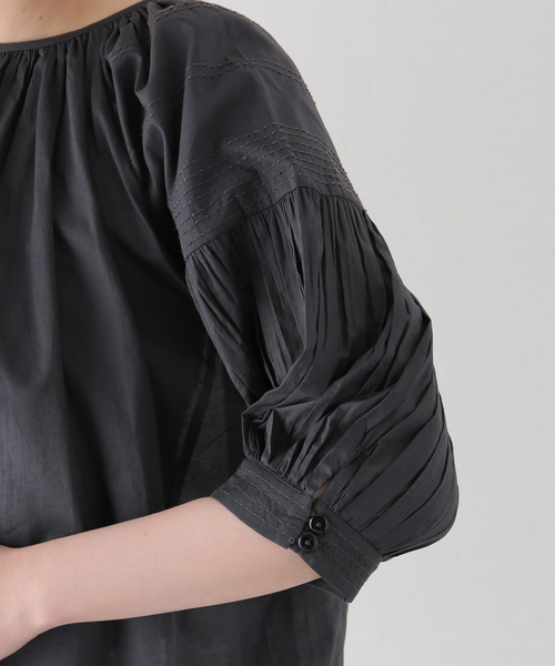 merlette（マーレット）の「【MERLETTE/マーレット】ZENITH 3910700015（シャツ/ブラウス・レディース・パープル・X-SMALL/SMALL）」の11枚目の写真