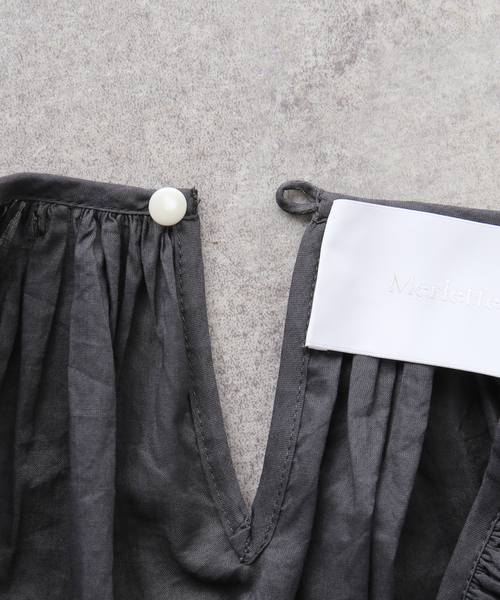 merlette（マーレット）の「【MERLETTE/マーレット】ZENITH 3910700015（シャツ/ブラウス・レディース・パープル・X-SMALL/SMALL）」の13枚目の写真