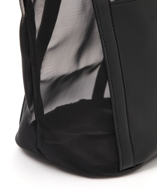 LAKOLE（ラコレ）の「メッシュコンビ2WAYトートバッグ / 119697（トートバッグ・レディース・シルバー/ブラック/ライトブルー・FREE）」の16枚目の写真