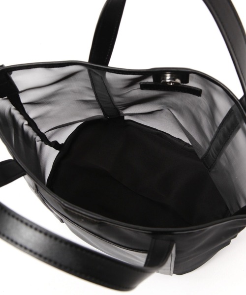 LAKOLE（ラコレ）の「メッシュコンビ2WAYトートバッグ / 119697（トートバッグ・レディース・シルバー/ブラック/ライトブルー・FREE）」の17枚目の写真