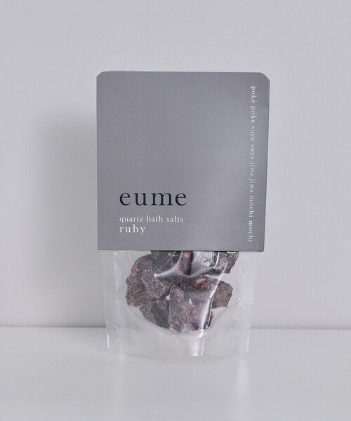 BIRTHDAY BAR(バースデイバー)の「【eume イウミー】クォーツバスソルト トライアル(入浴剤・バスケア・レディース・クリア/ピンク/ブラック/マルチ・0)」の1枚目の写真
