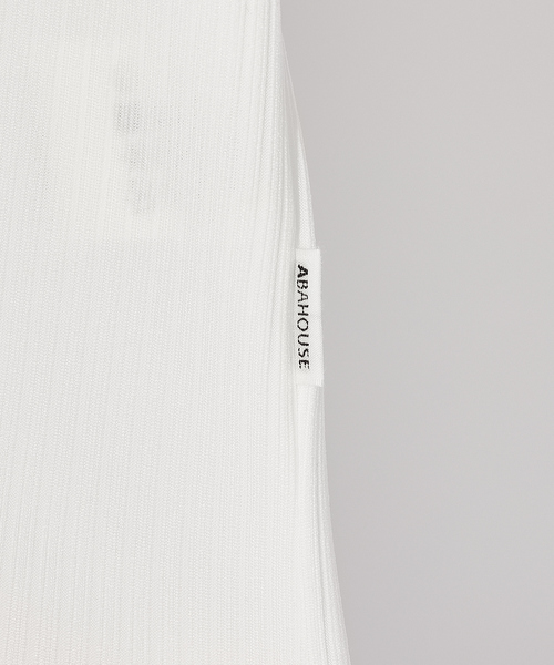 ABAHOUSE（アバハウス）の「【スクエアネック】ストレッチテレコ タンクトップ（タンクトップ・メンズ・ホワイト/チャコールグレー/ブラック・48/46）」の14枚目の写真