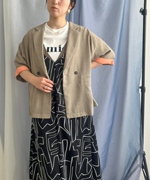 ハーフスリーブルーズフィットジャケット