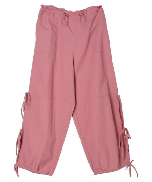 Green　Parks（グリーンパークス）の「・Double　Flags　サイドリボンカーゴパンツ（その他パンツ・レディース・ピンク/ブラック/カーキ・FREE）」の20枚目の写真