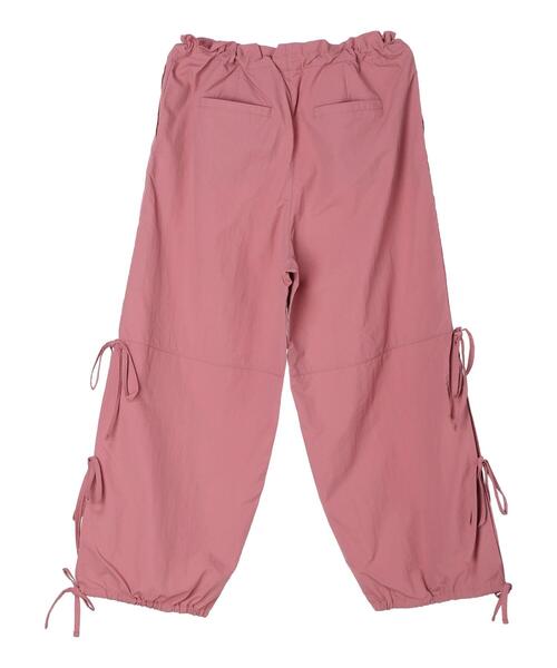 Green　Parks（グリーンパークス）の「・Double　Flags　サイドリボンカーゴパンツ（その他パンツ・レディース・ピンク/ブラック/カーキ・FREE）」の21枚目の写真