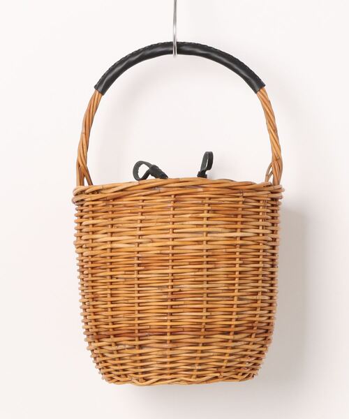 manipuri（マニプリ）の「【manipuri/マニプリ】かごバック（かごバッグ・レディース・ブラック・フリー）」の2枚目の写真