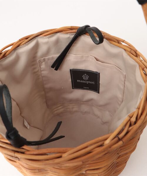 manipuri（マニプリ）の「【manipuri/マニプリ】かごバック（かごバッグ・レディース・ブラック・フリー）」の11枚目の写真