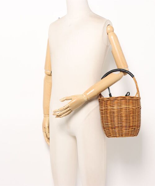 manipuri（マニプリ）の「【manipuri/マニプリ】かごバック（かごバッグ・レディース・ブラック・フリー）」の12枚目の写真