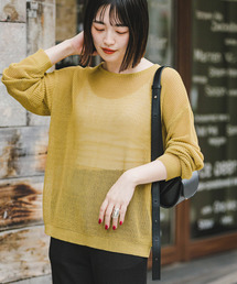 ITEMS URBANRESEARCH | ゴムヤーンニットプルオーバー(ニット/セーター)