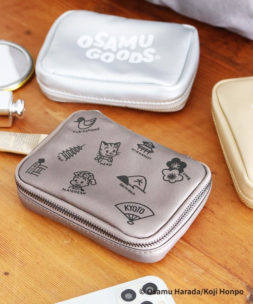 LEPSIM（レプシィム）の「【OSAMU GOODS×LEPSIM】メタリックポーチ